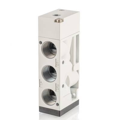 RS PRO Pneumatic Solenoid Valve - Pilot/Spring G 1/2 V53 Series