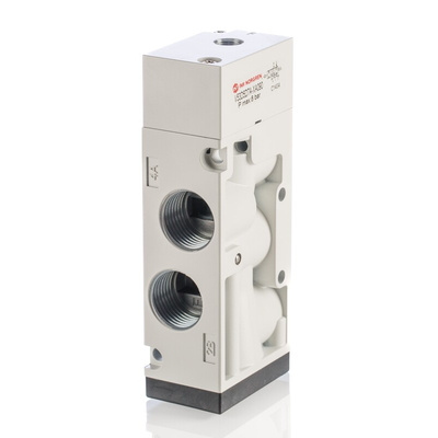 RS PRO Pneumatic Solenoid Valve - Pilot/Spring G 1/2 V53 Series