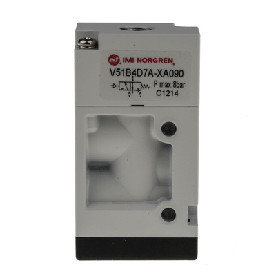 RS PRO Pneumatic Solenoid Valve - Pilot/Spring G 1/4 V51 Series