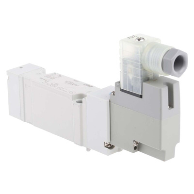 SMC 5/2 Pneumatic Solenoid Valve - Solenoid/Solenoid SY7000 Series 24V dc