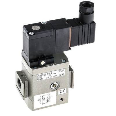 SMC Pneumatic Soft Start Valve, R 1/4 Female 1.5 (Proof) MPa, 1 MPa