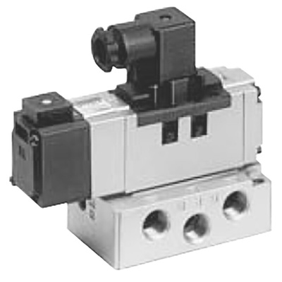 SMC Pneumatic Solenoid Valve - Solenoid/Spring EVS Series