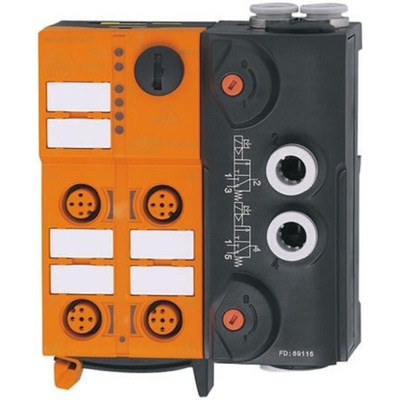 ifm electronic 2 x 3/2 Pneumatic Solenoid Valve - Pilot/Spring AS-Interface Airbox Series 31.6V dc