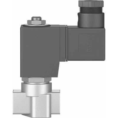 Festo 2/2 Pneumatic Solenoid Valve - Solenoid/Spring G 1/4 VZWD Series, 1491844