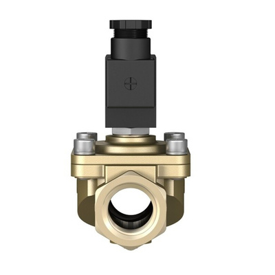 Festo 2/2 Solenoid Valve - Solenoid/Pilot G 1 VZWF Series 24V dc, 1492114