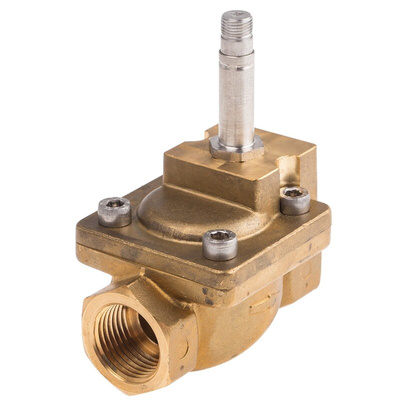 Festo 2/2 Pneumatic Solenoid Valve - Solenoid/Spring G 1/2 VZWM Series 24 V dc, 110/230 V ac, 546148