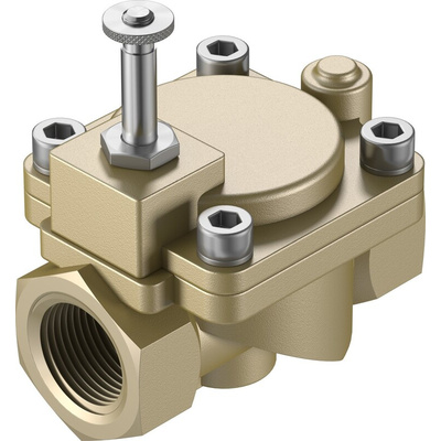 Festo 2/2 Pneumatic Solenoid Valve - Solenoid/Spring G 1 VZWM Series, 546150