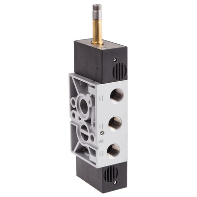 Festo 5/2 Pneumatic Solenoid Valve - Solenoid/Spring NPT 1/4 VSNC Series 24V dc, 577262
