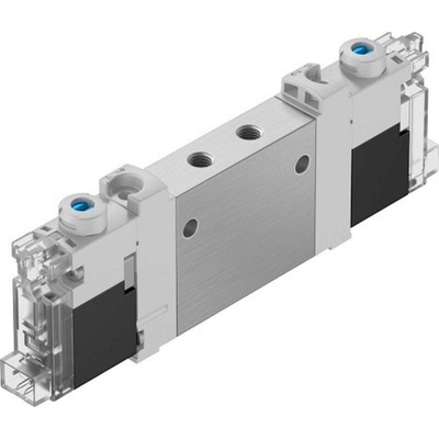 Festo 5/2 Solenoid Valve - Solenoid/Solenoid Metric M5 VUVG Series 24V dc, 8042540