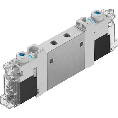 Festo 5/2 Solenoid Valve - Solenoid/Solenoid Metric M5 VUVG Series 24V dc, 8042540