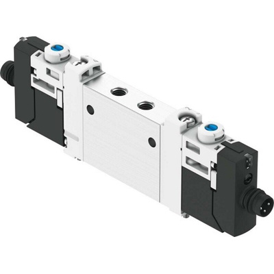 Festo 5/2 Solenoid Valve - Solenoid/Solenoid Metric M5 VUVG Series 24V dc, 8042544