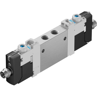 Festo 5/2 Solenoid Valve - Solenoid/Solenoid M7 VUVG Series 24V dc, 8042552