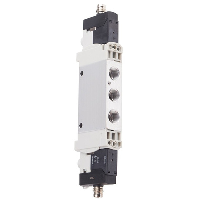 Festo 5/2 Solenoid Valve - Solenoid/Solenoid G 1/8 VUVG Series 24V dc, 8042568
