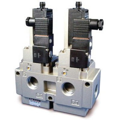 SMC Pneumatic Solenoid Valve - VG342 Series