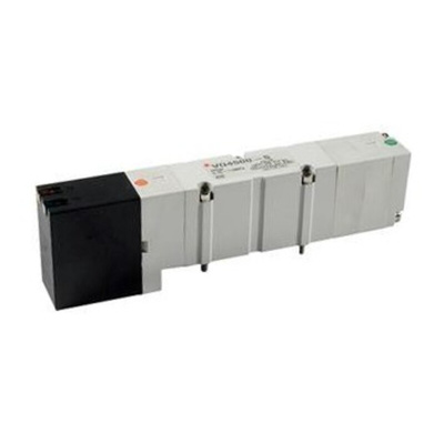 SMC 2/1 Pneumatic Solenoid/Pilot-Operated Control Valve - Solenoid/Solenoid VQ Series 24V dc