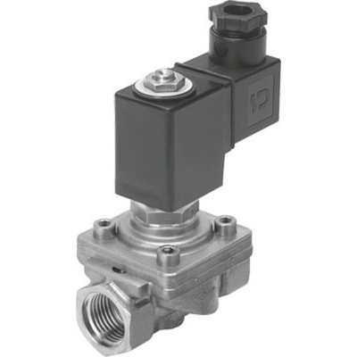 Festo 2/2 Solenoid Valve - Solenoid/Pilot G 1/2 VZWF Series, 1492136