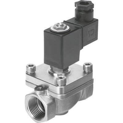 Festo 2/2 Solenoid Valve - Solenoid/Pilot G 1 VZWF Series, 1492138