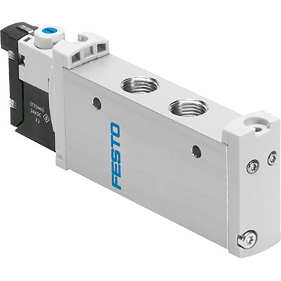 Festo 5/2 Solenoid Valve - Pilot G 1/8 VUVG Series 24V dc, 576256