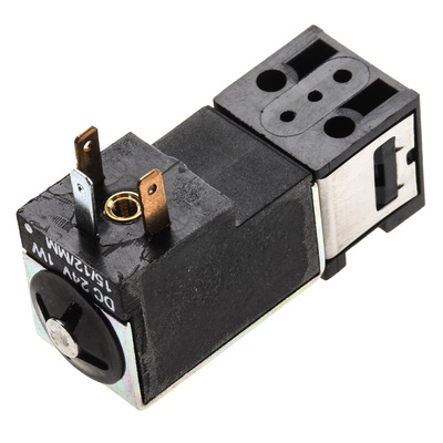 Crouzet 3/2 Pneumatic Solenoid Valve - 81 Series 24V dc
