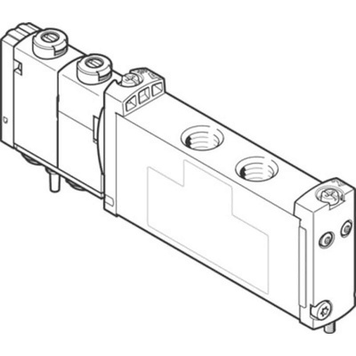 Festo 5/2 Monostable Solenoid Valve - Electrical G 1/8 VUVG Series, 573471