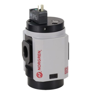 Norgren 3/2 Soft start/Dump Pneumatic Solenoid/Pilot-Operated Control Valve - Solenoid G 3/4 Excelon Plus Series 24V dc