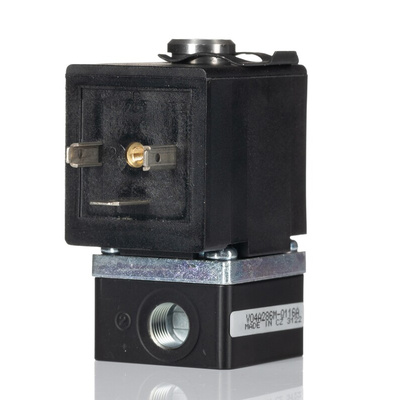 Norgren 2/2 Pneumatic Solenoid Valve - Solenoid/Spring G 1/8 V04 Series 220→240V ac