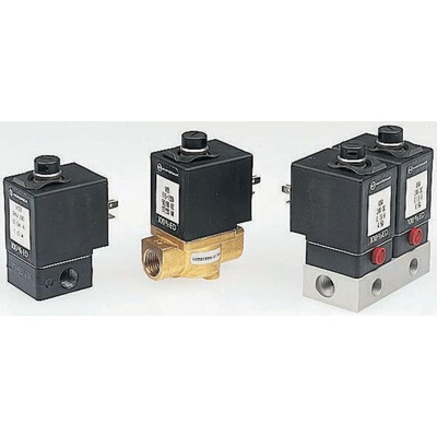 Norgren 3/2 Pneumatic Solenoid Valve - Solenoid/Spring G 1/8 V05 Series 110→120V ac