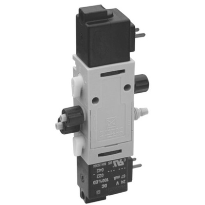 EMERSON – AVENTICS 4/2 Pneumatic Solenoid Valve - Solenoid/Pilot 840 Series 24V dc