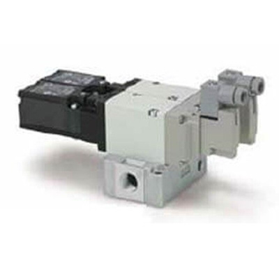 SMC Internal Pilot Solenoid Valve - Air G 3/8 VP500 Series 24V dc