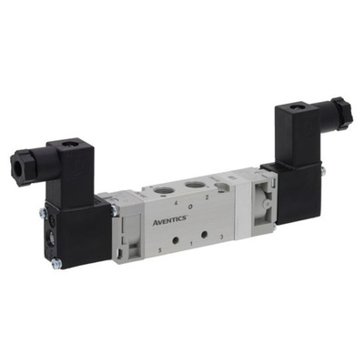 EMERSON – ASCO 5/3 W3 Pneumatic Solenoid Valve - Pilot/Pilot G 1/8 520 Series 24V dc