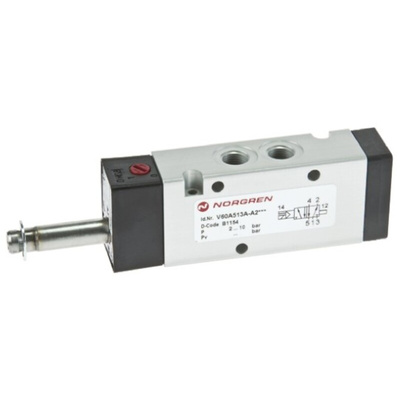 Norgren 5/3 Pneumatic Solenoid Valve - Solenoid/Pilot G 1/8 60 Series