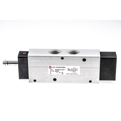 Norgren 5/2 Pneumatic Solenoid Valve - Solenoid/Spring G 1/2 V63 Series