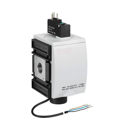 EMERSON – AVENTICS 3/2 Pneumatic Solenoid Valve - Pilot/Spring G 1/4 AS2-SOV Series 24V dc