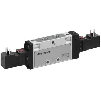 EMERSON – AVENTICS 5/2 Pneumatic Solenoid Valve - Solenoid/Pilot G 1/8 TC08 Series 24V dc