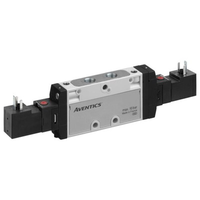 EMERSON – AVENTICS 5/3 Pneumatic Solenoid Valve - Pilot/Pilot G 1/8 TC08 Series 24V dc