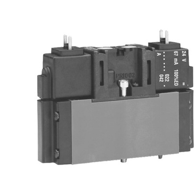EMERSON – AVENTICS 5/2 Pneumatic Solenoid Valve - Solenoid/Pilot CD01-PA Series 24V dc
