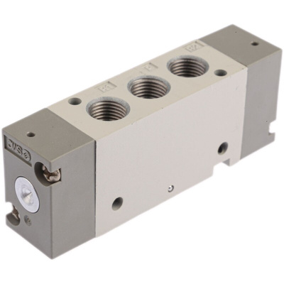 SMC 5/2 Pneumatic Solenoid Valve - Pilot/Pilot Rc 1/8 SYJA7000 Series