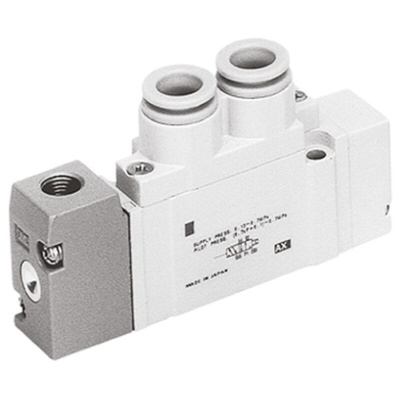 SMC 5/3 Pneumatic Solenoid Valve - Pilot/Pilot G 1/4 SYA7000 Series