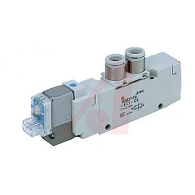 SMC 4/2 Pneumatic Solenoid Valve - Solenoid VQZ1000 Series 24V dc