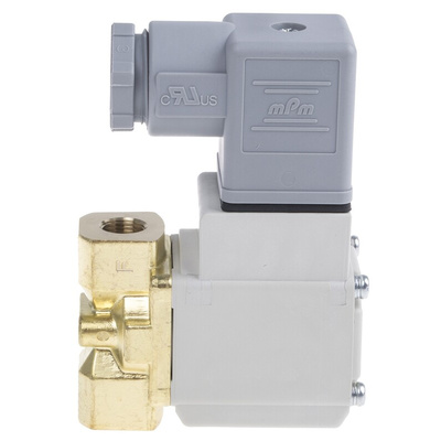 SMC 2/2 Pneumatic Solenoid Valve - Solenoid/Spring G 1/8 VX21 Series 230V ac