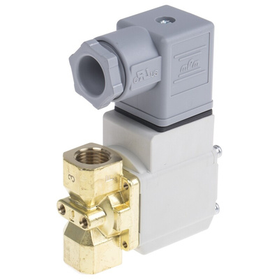 SMC 2/2 Pneumatic Solenoid Valve - Solenoid/Spring G 1/4 VX21 Series 230V ac