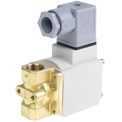 SMC 2/2 Pneumatic Solenoid Valve - Solenoid/Spring G 3/8 VX23 Series 230V ac