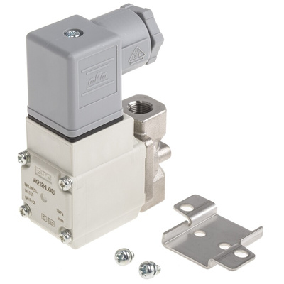 SMC 2/2 Pneumatic Solenoid Valve - Solenoid/Spring G 1/8 VX21 Series 230V ac