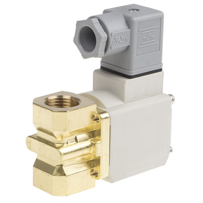 SMC 2/2 Pneumatic Solenoid Valve - Solenoid/Spring G 1/2 VX23 Series 230V ac