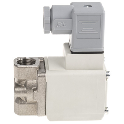 SMC 2/2 Pneumatic Solenoid Valve - Solenoid/Spring G 3/8 VX23 Series 230V ac