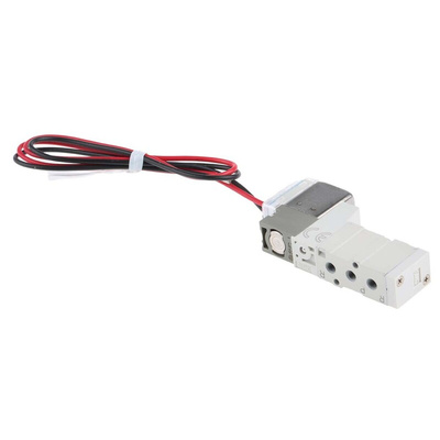 SMC 5/2 Pneumatic Solenoid Valve - Solenoid Metric M3 SYJ3000 Series 24V dc