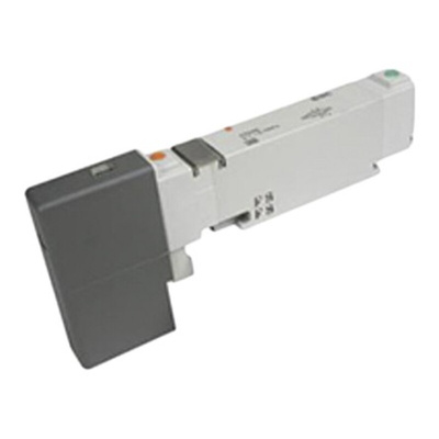 SMC 5/2 Pneumatic Solenoid Valve - Solenoid/Spring VQC1000 Series 24V dc