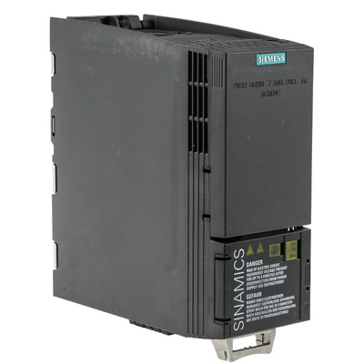 Siemens Inverter Drive, 0.37 kW, 0.55kW, 3 Phase, 400 V ac, 1.9 A, 2.3 A, SINAMICS G120C Series