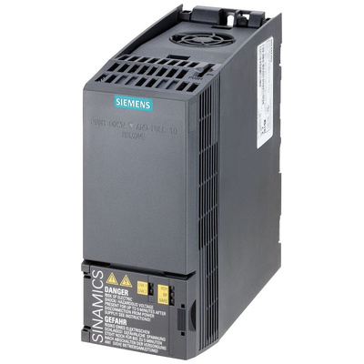 Siemens Inverter Drive, 0.37 kW, 0.55kW, 3 Phase, 400 V ac, 1.9 A, 2.3 A, SINAMICS G120C Series