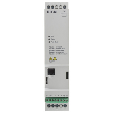 Eaton Variable Speed Starter, 0.55 kW, 1 Phase, 230 V ac, 2.7 A, Series